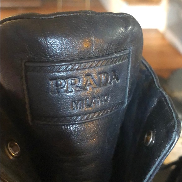 Favorite PRADA black booties. So comfy. - Picture 2 of 6